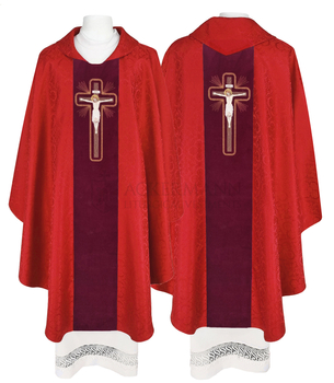 Gotische Kasel Die Kreuzigung Christi #425