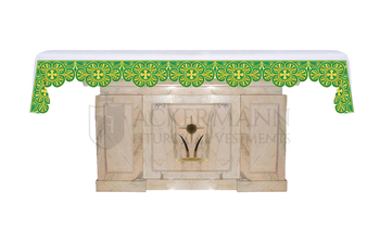Altar cloth embroidered