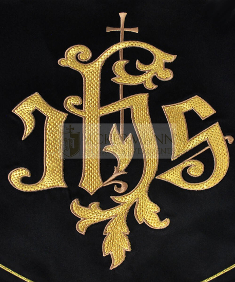 Gotische Rauchmantel mit Stola 021