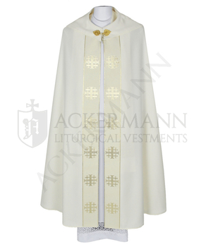 Gotische Rauchmantel mit Stola und mitra103