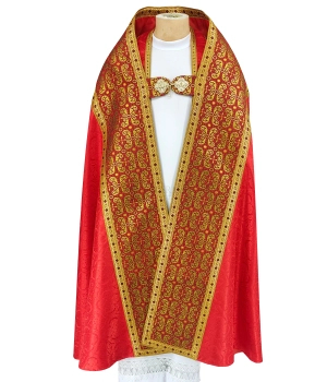 Römische Pluviale Jerusalem Kreuz #099