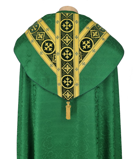 Gotische Rauchmantel mit Stola #29