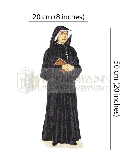 Gestickte Applikation