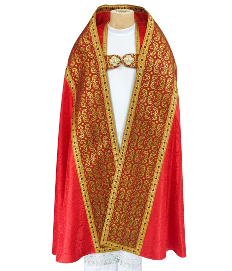 Römische Pluviale Jerusalem Kreuz #099