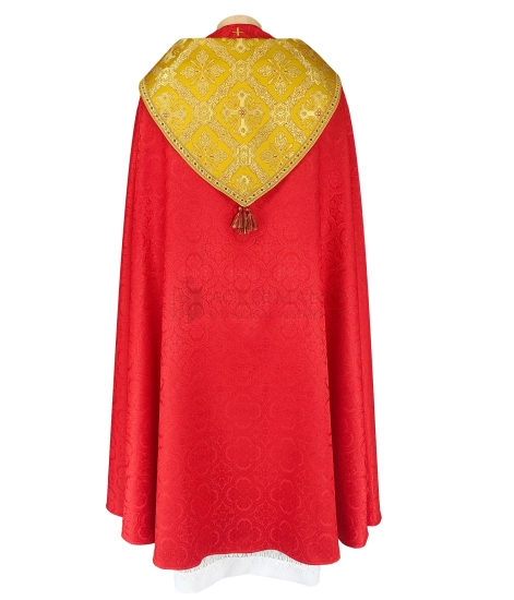 Gotische Rauchmantel mit Stola