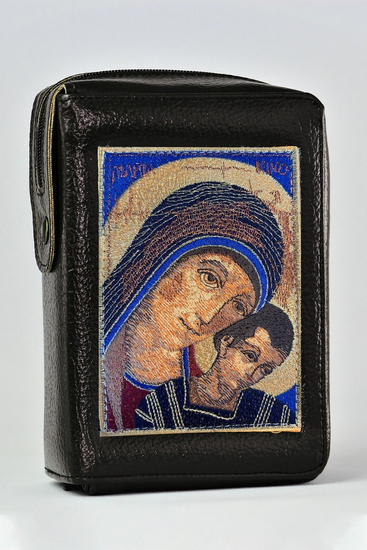 Cover für die Bibel mit Stickerei