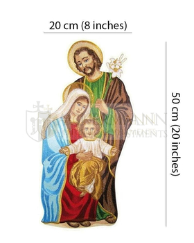 Gestickte Applikation