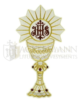 Gestickte Applikation