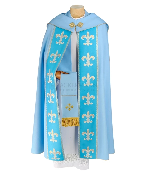 Marianische Rauchmantel mit Stola 086