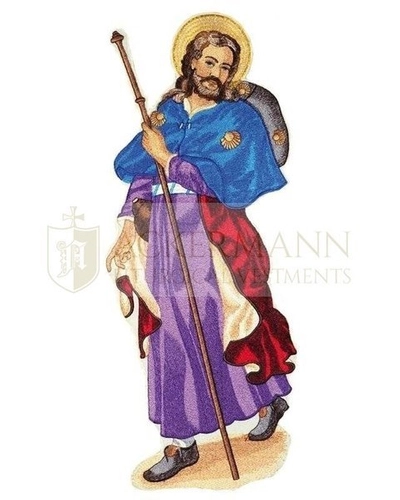 Gestickte Applikation