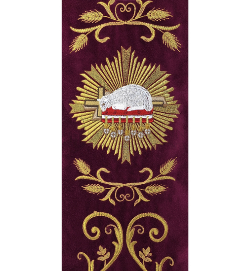 Gotische Dalmatik Lamm Gottes für die Osterzeit #444