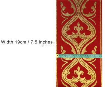 Jacquard-Dekorationsgürtel für liturgische Gewänder