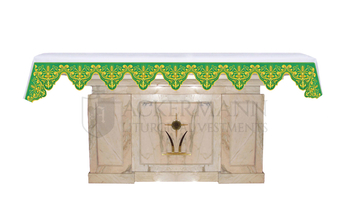 Altar cloth embroidered
