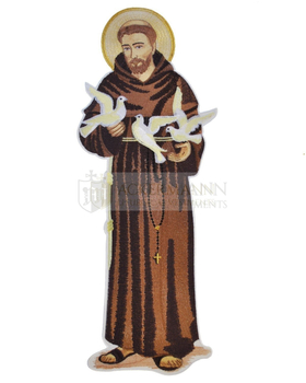 Gestickte Applikation