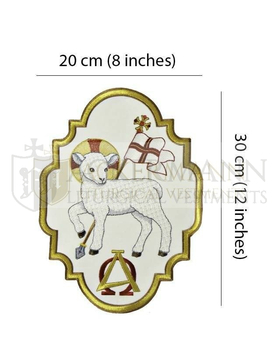 Gestickte Applikation