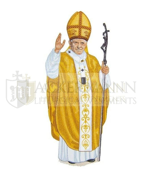 Gestickte Applikation