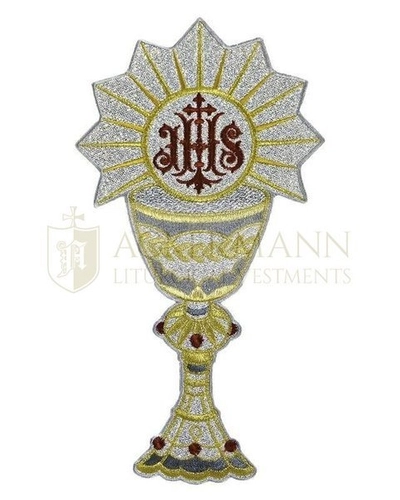 Gestickte Applikation