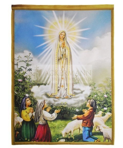 Bild auf dem Stoff "Our Lady of Fatima"