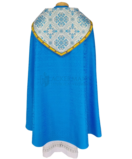 Gotische Rauchmantel mit Stola