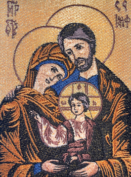 Cover für die Bibel mit Stickerei