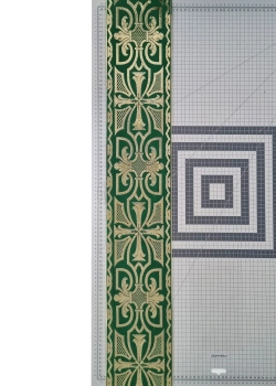 Jacquard-Dekorationsgürtel für liturgische Gewänder