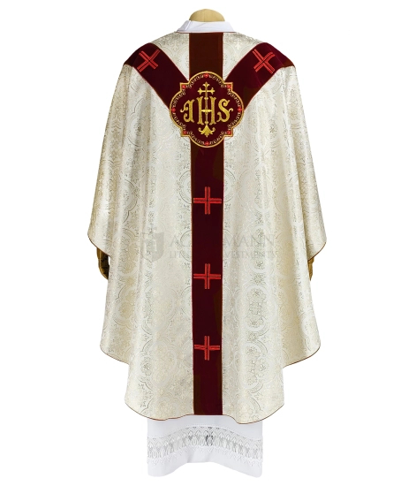 Halbgotische Kasel Heiliges Herz Jesu #6491