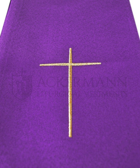 Gotische Rauchmantel mit Stola 024