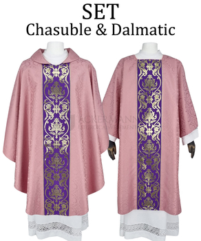 Set von Kasel und Dalmatik #053