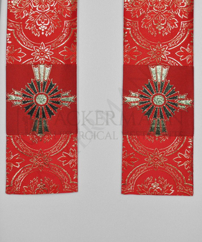 Gotische Rauchmantel mit Stola 021