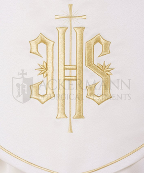 Gotische Rauchmantel mit Stola 032