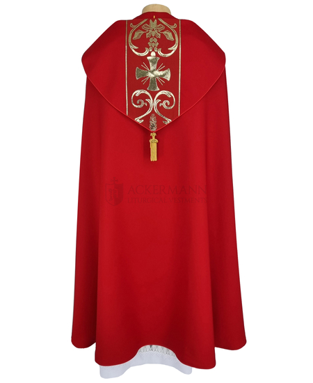 Gotische Rauchmantel mit Stola 027