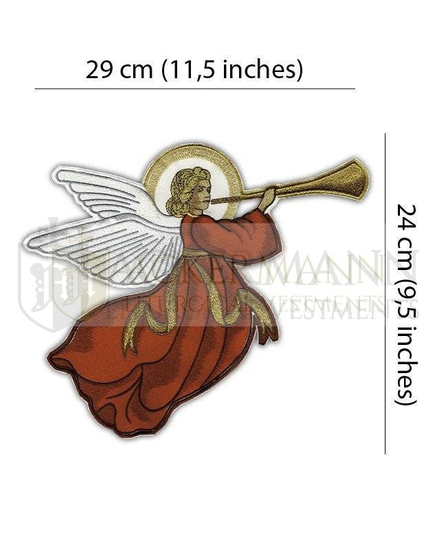 2 x Gestickte Applikation