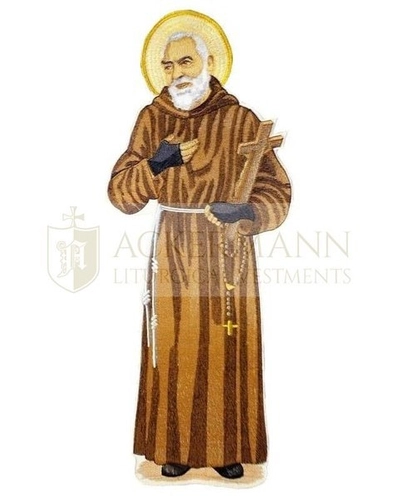 Gestickte Applikation