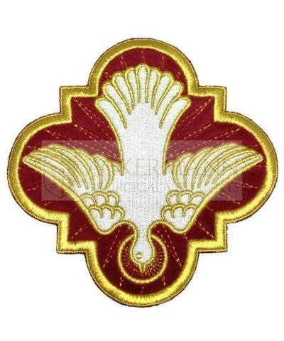 Gestickte Applikation