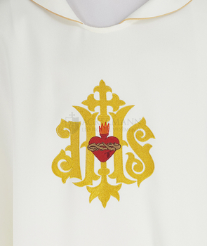 Gotische Kasel mit passender Stola - Messgewänder 5741