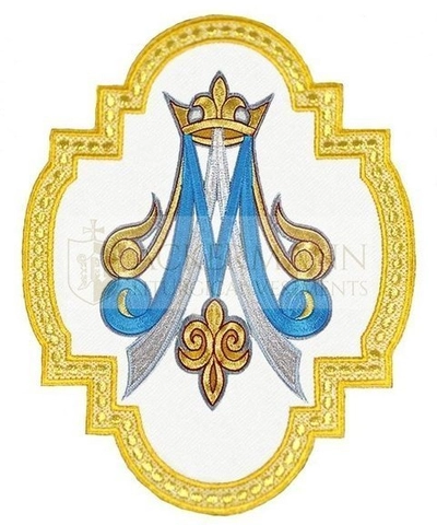 Gestickte Applikation