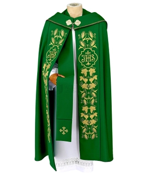 Gotische Rauchmantel mit Stola #392