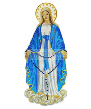 Gestickte Applikation