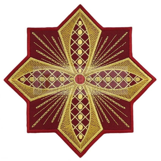 Gestickte Applikation