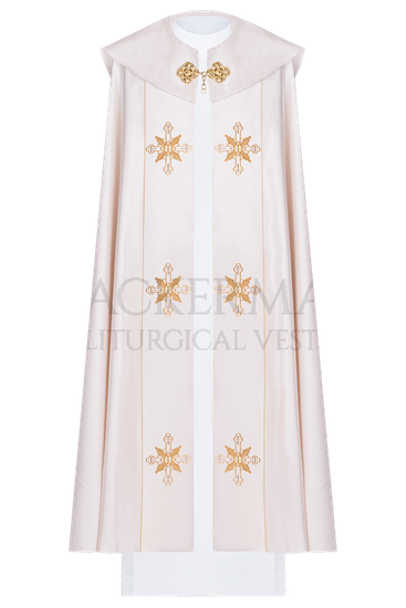 Gotische Rauchmantel mit Stola 023