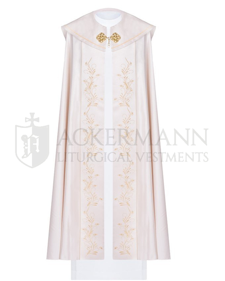 Gotische Rauchmantel mit Stola 037