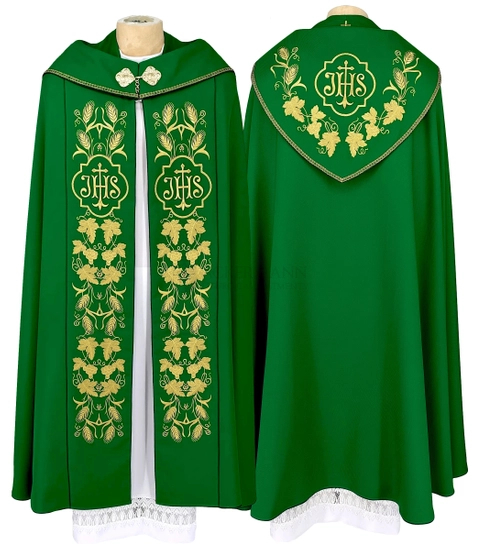 Gotische Rauchmantel mit Stola #392