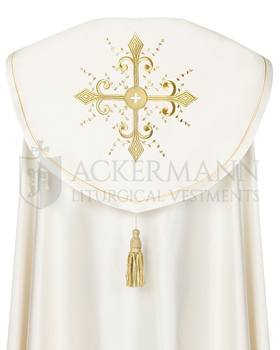 Gotische Rauchmantel mit Stola 024