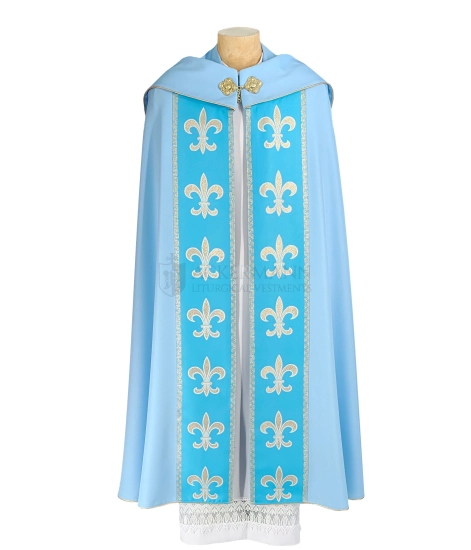Marianische Rauchmantel mit Stola 086