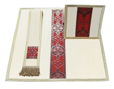 Burse, maniple and chalice veil model 113