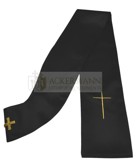 Gotische Rauchmantel mit Stola 021