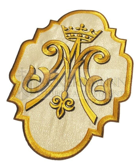 Gestickte Applikation