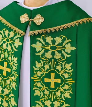 Gotische Rauchmantel mit Stola #262