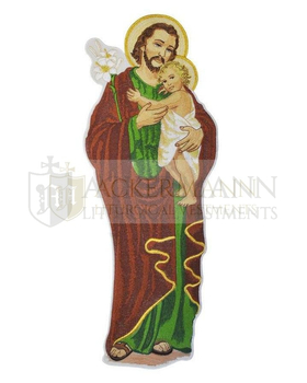 Gestickte Applikation