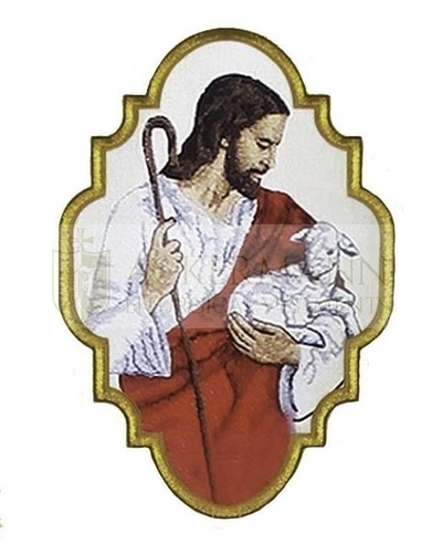 Gestickte Applikation